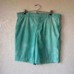Mens Nike Golf Dri-Fit Hybrid Shorts Mint Foam Size 36